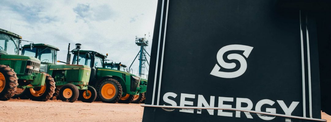 Buying bulk diesel with Senergy Petroleum for the harvesting season.